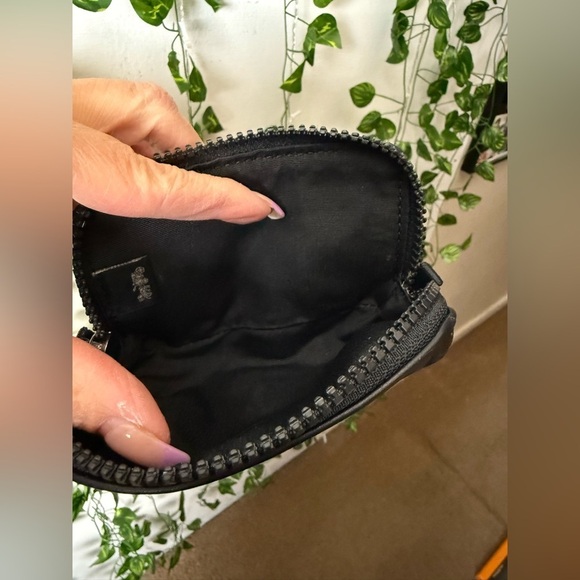 COACH Double Belt Bag Body Bag Waist Bag Black - Picture 8 of 10